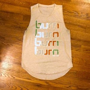 Burn Boot Camp tank